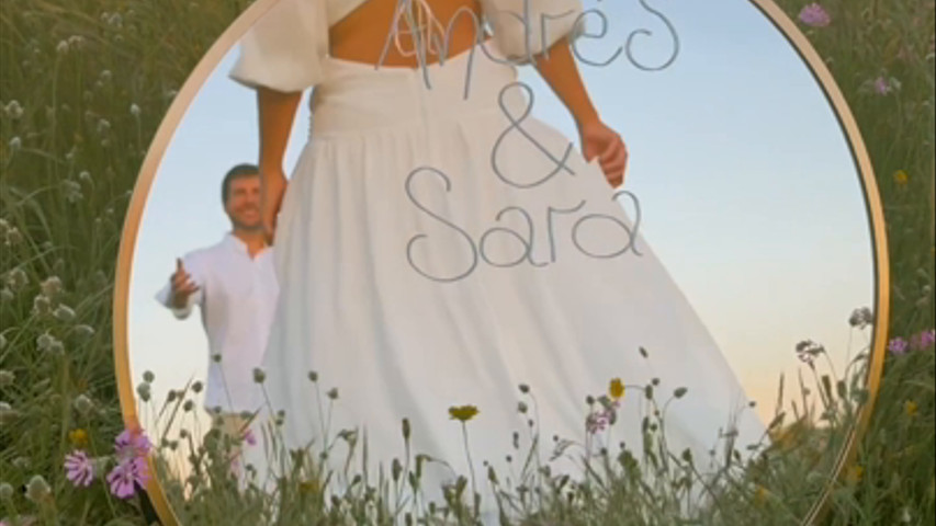 Save the date de Andrés & Sara