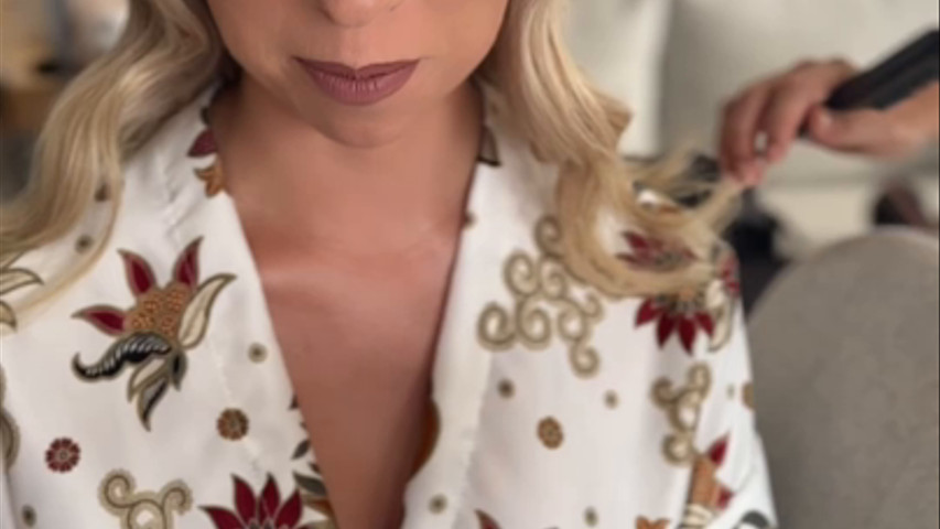 Maquillaje Invitada y ondas al agua