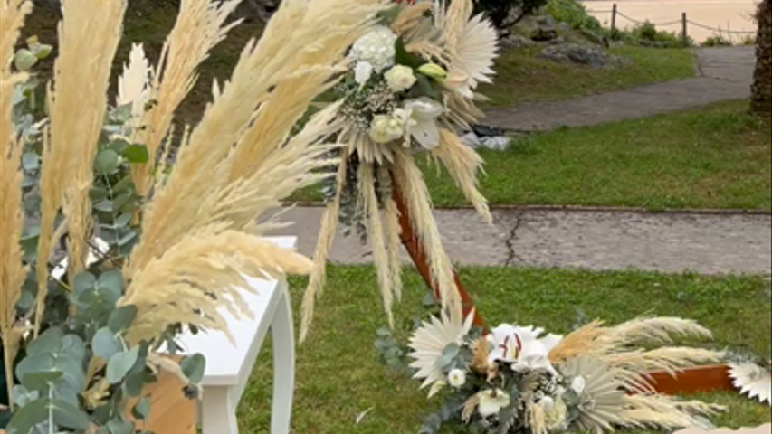 Ceremonia en jardines 