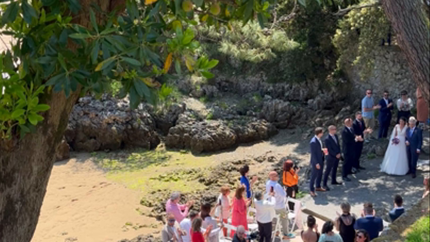 Ceremonia en playa