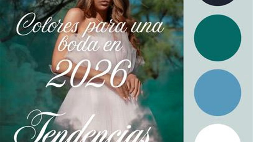 Tendencias en Colores para bodas del 2026 parte I 