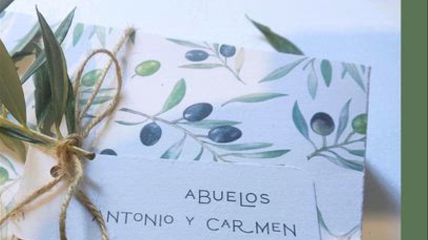 Olivo & Sal Invitación Sensorial Premium 