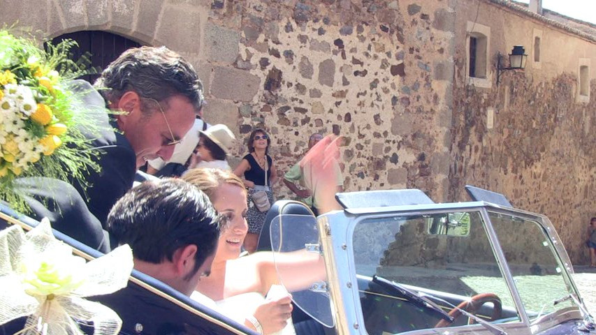 Boda en Cáceres con servicio "Yo Conduzco"