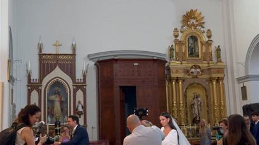 Entrada de la novia 👰‍♀️ ❤️