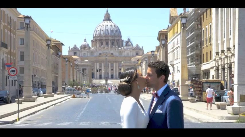 Postboda en Roma 