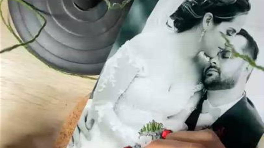 Fotobordado Novios