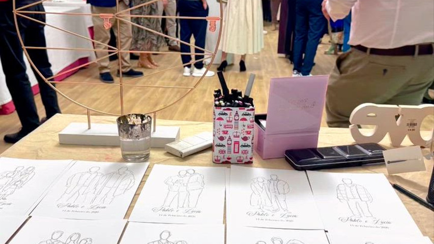 Acompáñame a pintar una boda en directo 😍✨