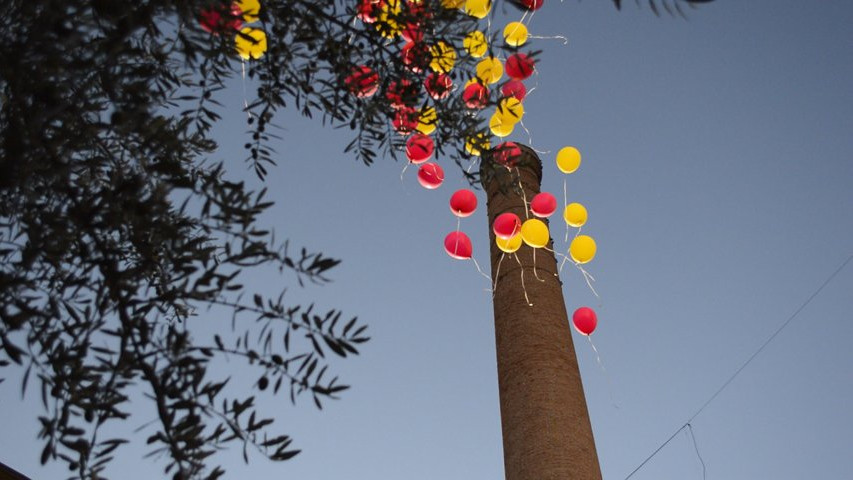 Suelta de globos