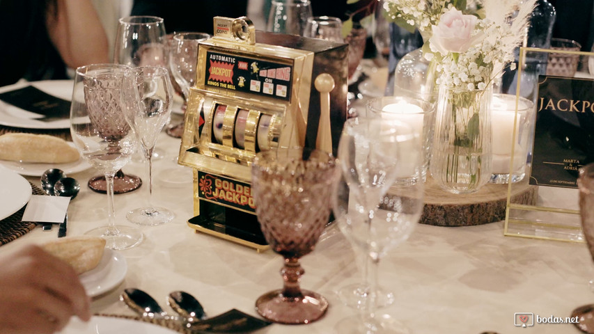 Una boda con olor a las Vegas