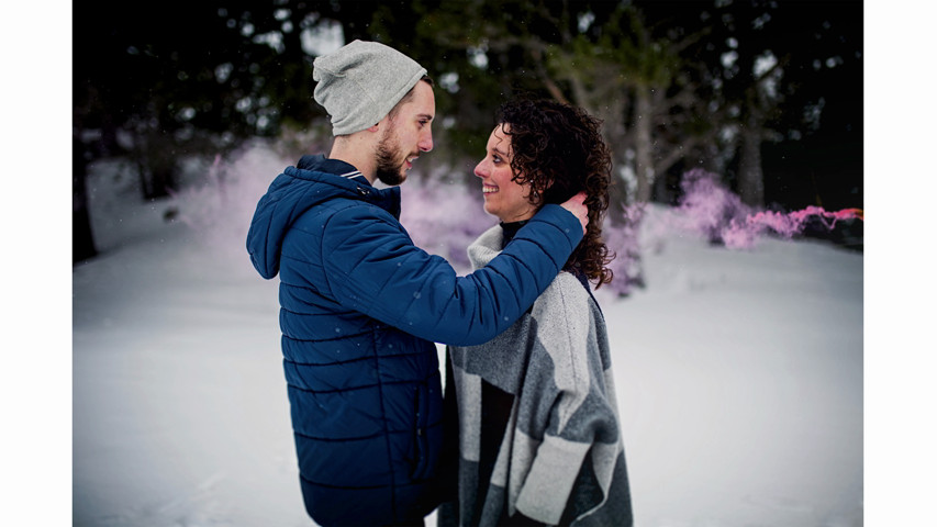 Preboda en la nieve - A+M 