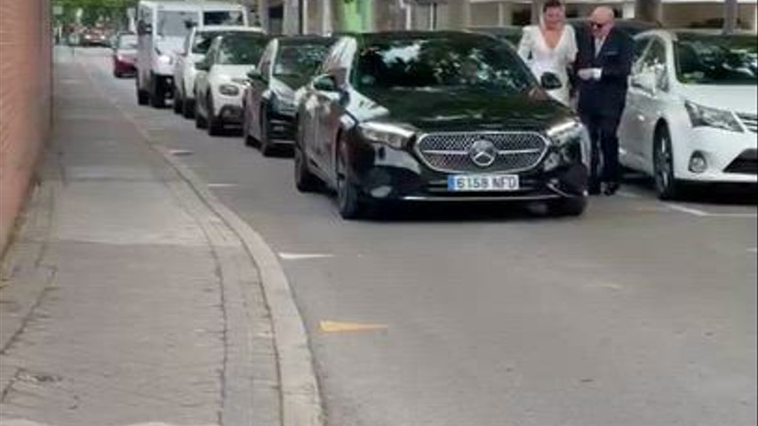 Mercedes-Benz Clase E. Boda en Madrid