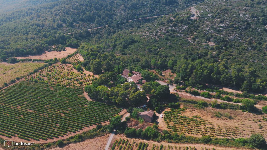 Mas Sadurní desde el aire
