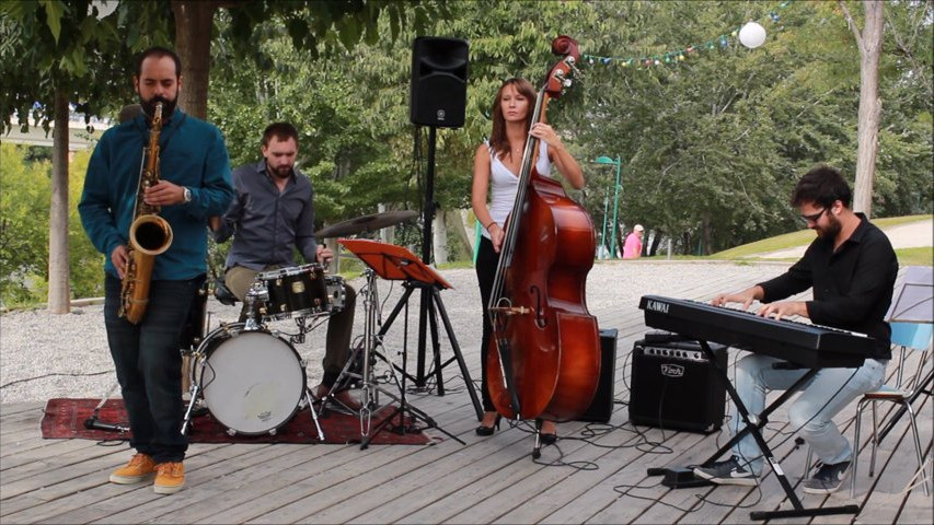 Jazz en tus eventos cuarteto saxo piano