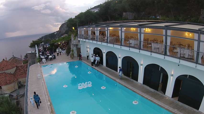 Vídeo de boda con dron