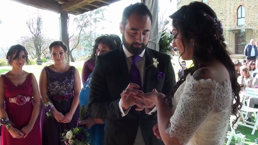 Una boda preciosa.