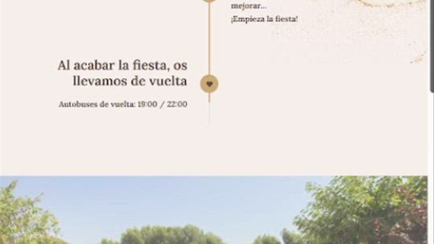 Invitación de boda digital