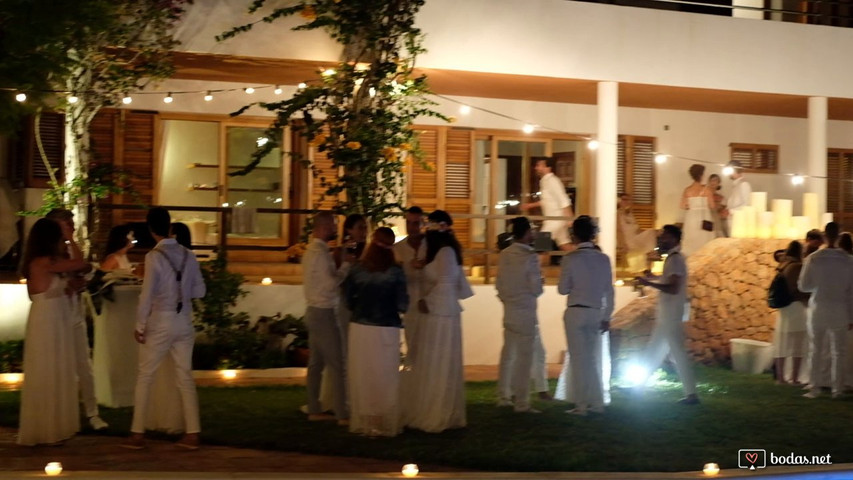 Ceremonia de boda simbólica - Cena - Fiesta