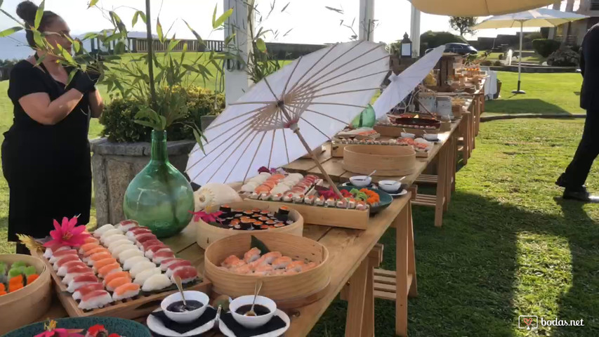 Stand de Sushi y de Quesos