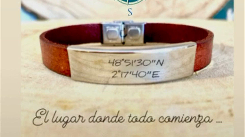 Pulsera coordenadas 