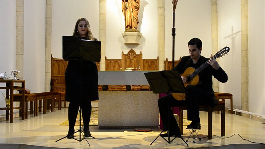 Soprano y Guitarra española. Aleluya de L.Cohen