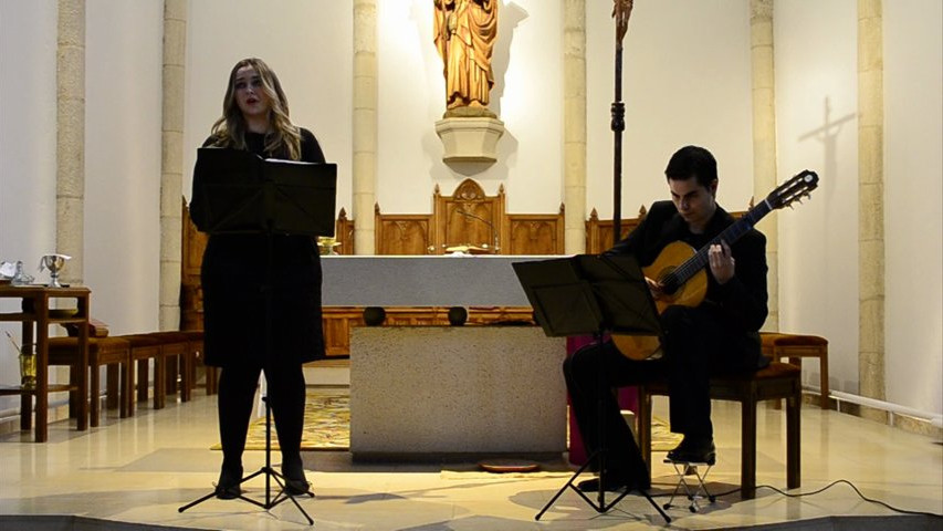 Soprano y guitarra española. Ave maria ( F.Schubert)