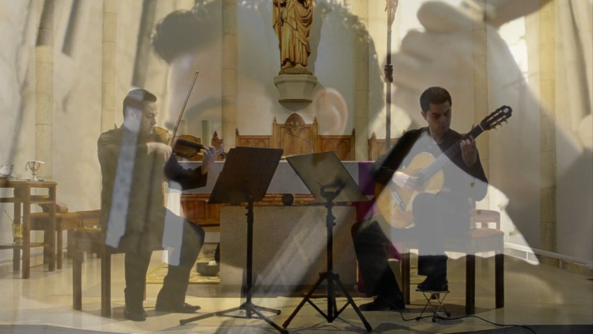 Dúo Violín y guitarra española. Ave maria (F.Schubert)