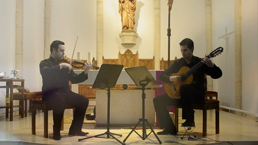 Violín y Guitarra española. Romanza (Bacarisse)