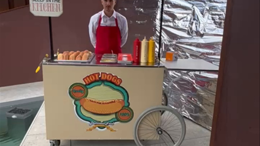 Carrito de hot dogs para tu evento