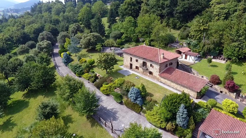 Finca Ziarsolo desde las alturas