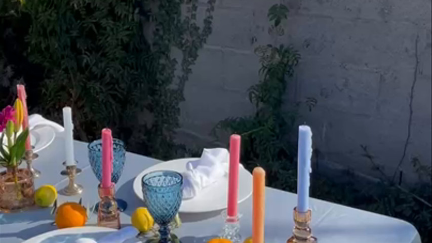 Decoración mesa