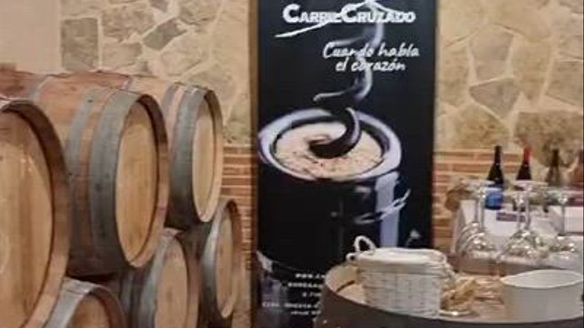 Coctel bodega interior 