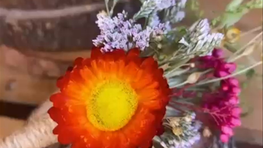 Ramo novia y Boutonniere novio