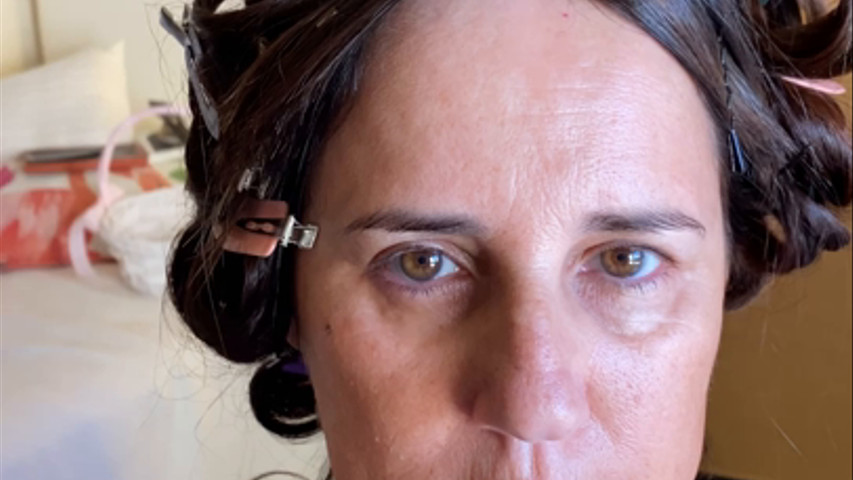 Antes Vs después maquillaje novia 