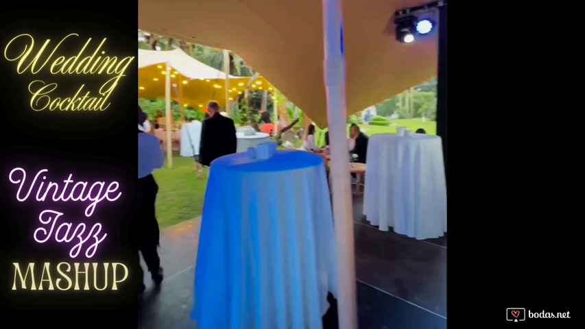 CÓCTEL/BANQUETE DE BODA VINTAGE JAZZ