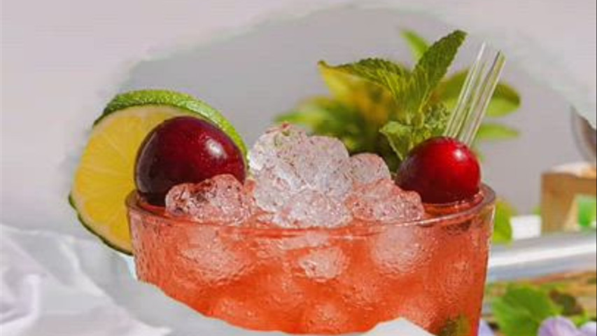 Mojito de cereza 