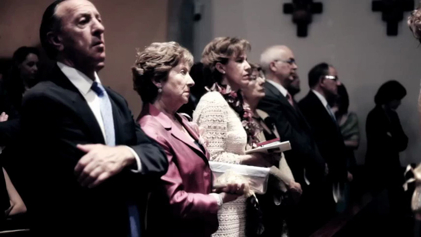 Su boda con música