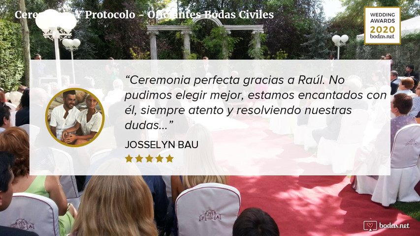 Ceremonia Y Protocolo - Oficiantes Bodas Civiles 