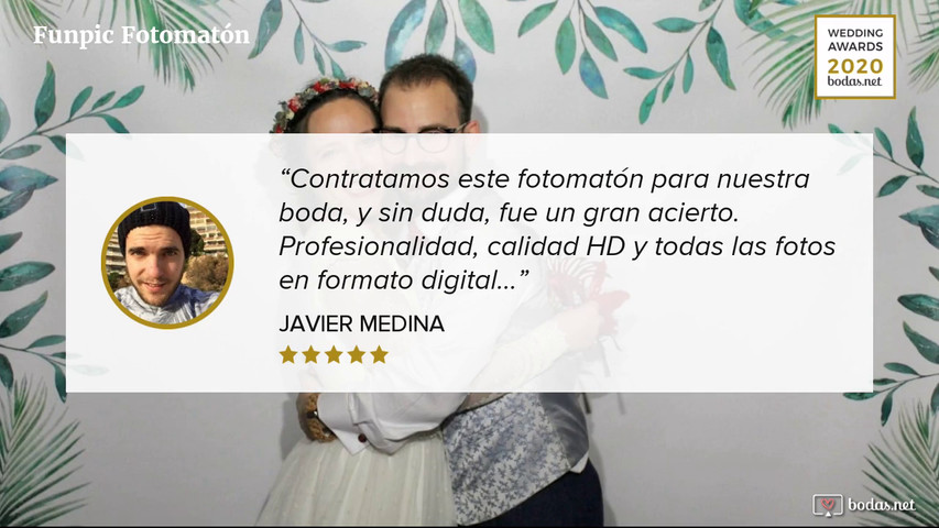 Opiniones de parejas, ganadores de Wedding Awards