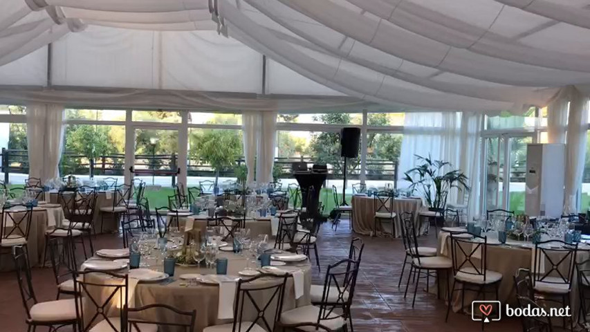 Montaje de sonido y música en Finca Llano de La Alameda 