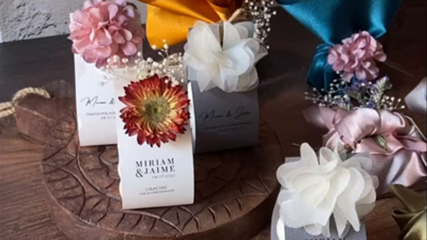 Detalles para los invitados - Packaging