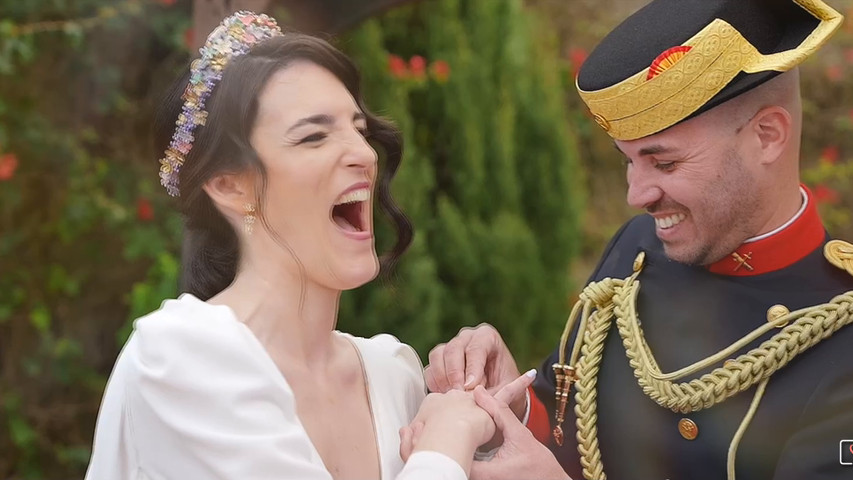 Arcos se viste de amor con la boda de Cristina y Carlos