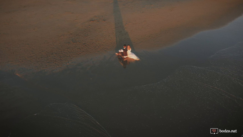 Postboda con dron Alejandra y Agustín