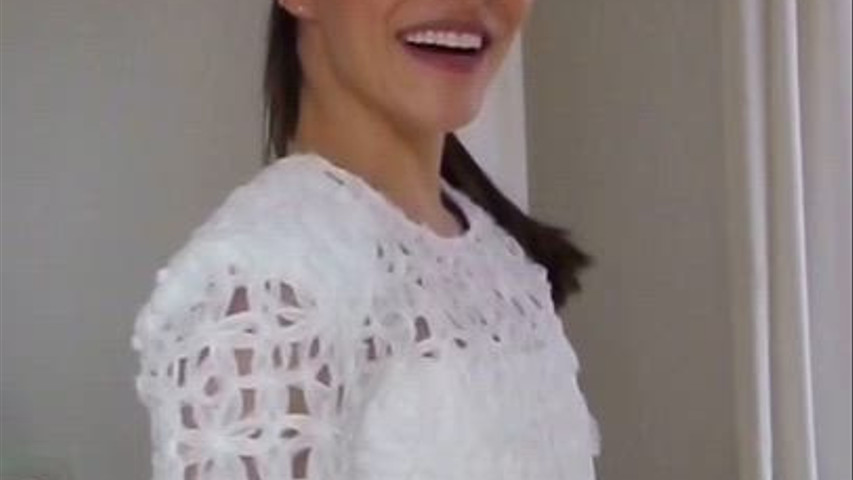 Paula y su look de pre-boda