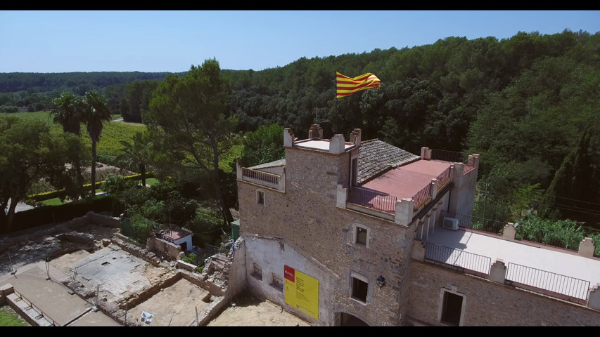 Boda a vista de dron