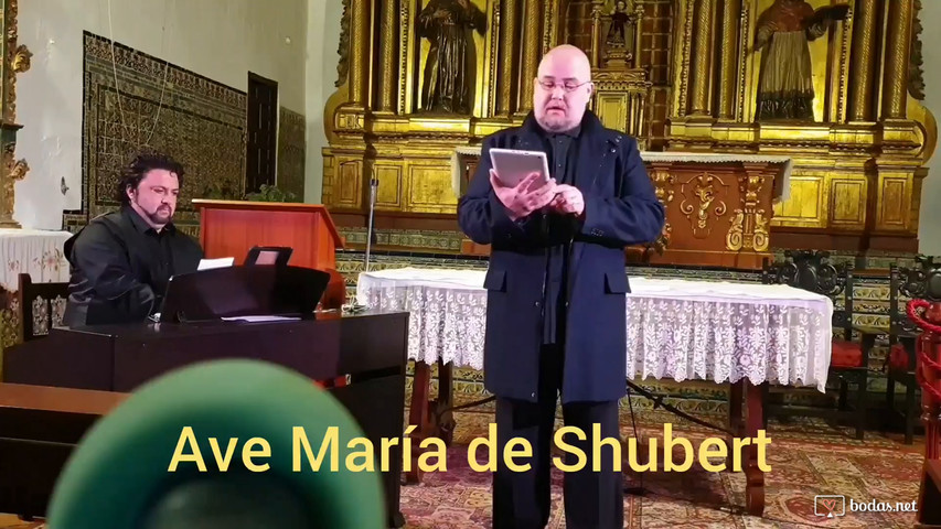 Ave María de Shubert por tenor