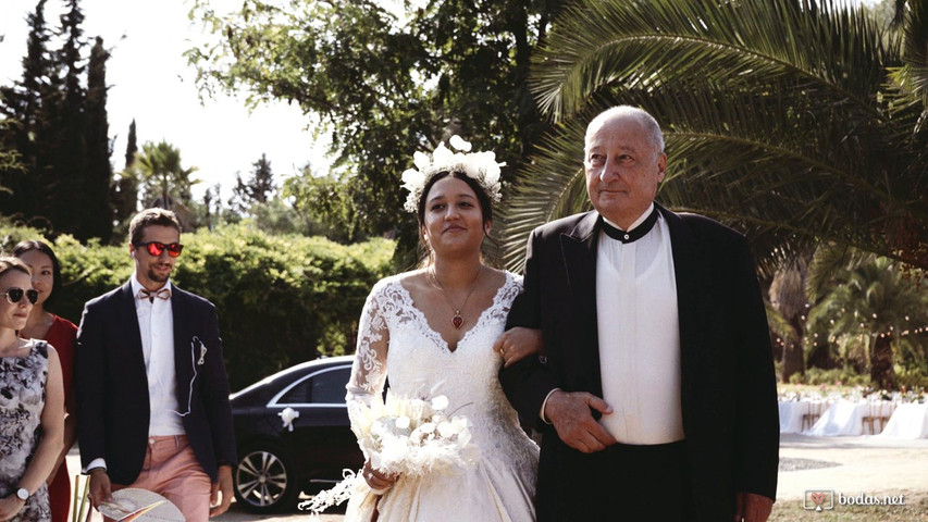 Tráiler de boda en Castell de Benviure