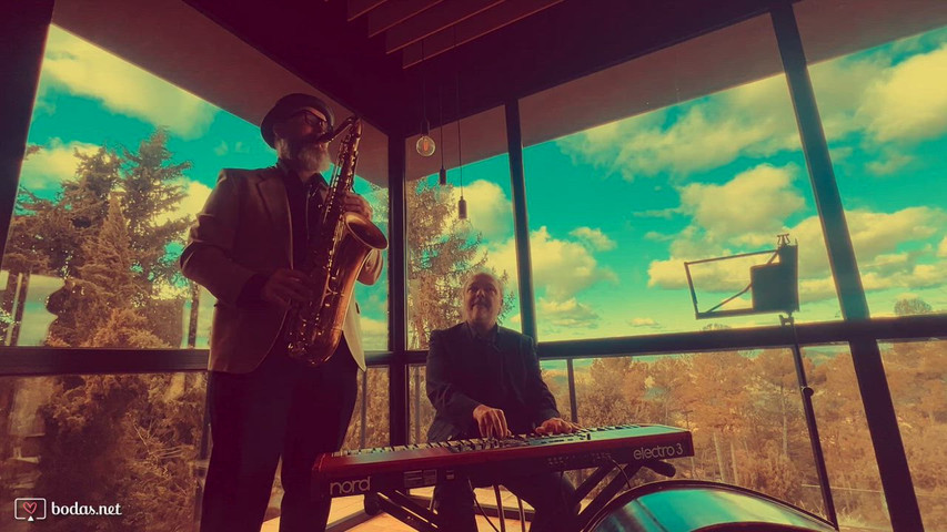 Jazz band #1 (Duo Piano+Saxofon) Grupo de Jazz Profesional para Bodas en Barcelona