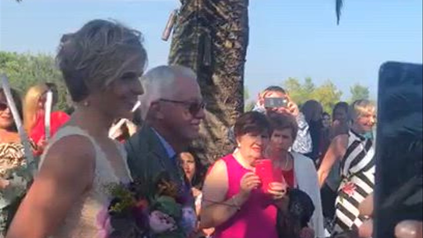 Entrada de la Novia a la ceremonia