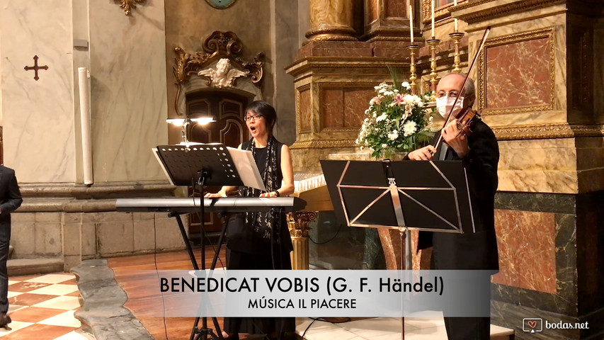 Benedicat vobis (G. F. Händel) - Soprano, violín y órgano