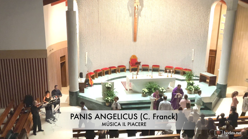 Panis Angelicus (C. Franck) - Cuarteto de soprano, barítono, violín y órgano